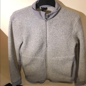 Lululemon grey sweat half zip
